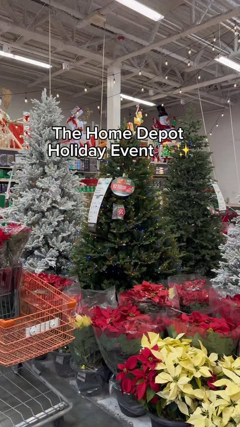Instagram post by @celeste_wright for The Home Depot. Caption reads: #AD The holidays officially begin the moment I....