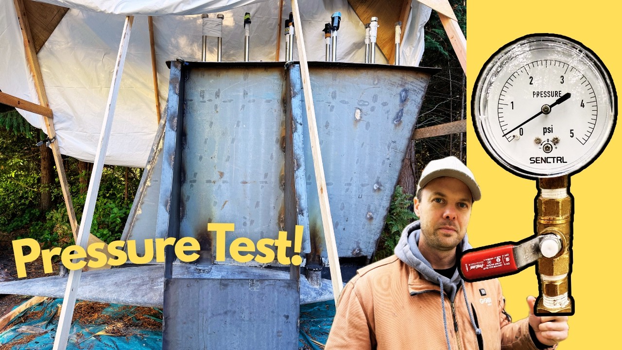 YouTube post by @TheDuracellProject for TotalBoat. Caption reads: Pressure Testing our Hollow Keel Did Not Go as....