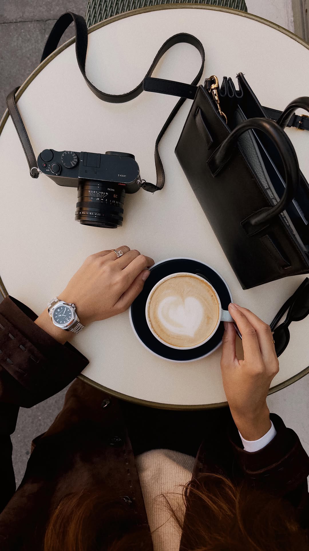 Instagram post by @emilyescande for Victorinox. Caption reads: Effortless style meets everyday functionality with....
