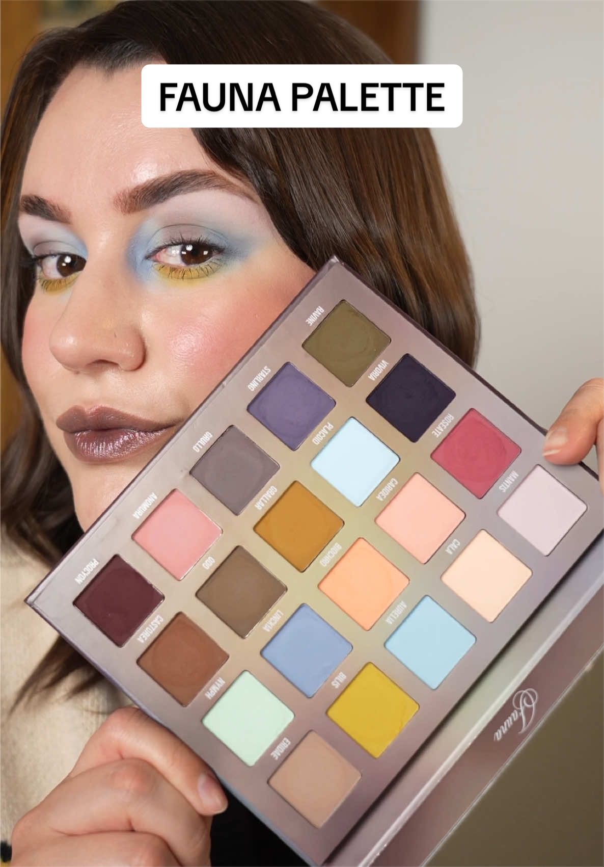 TikTok post by @thecierrataylor for Blend Bunny Cosmetics. Caption reads: My first sit down with @Blend Bunny Cosmetics x....