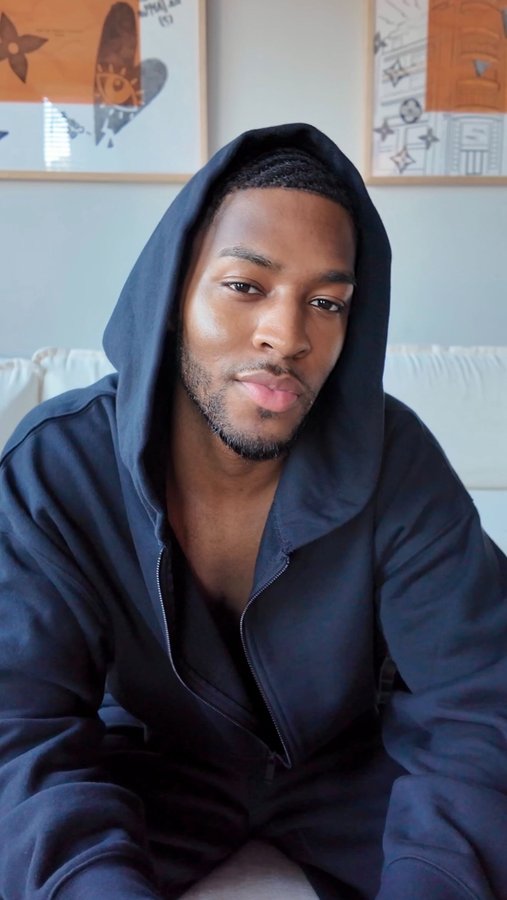 Instagram post by @deanthonyofficial for Savage X Fenty. Caption reads: This holiday season, give (or get) the gift of....