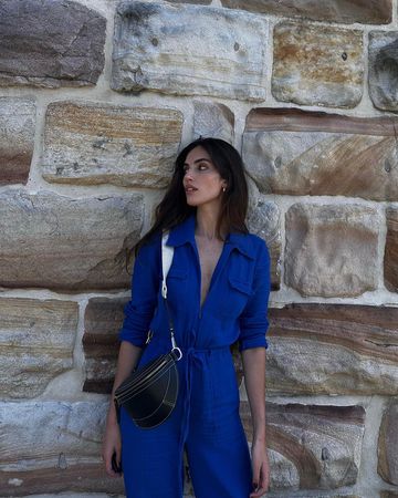 Instagram post by @laubsd for Petite Mendigote. Caption reads: [...] for you 🌷✨🪐 full outfit from....