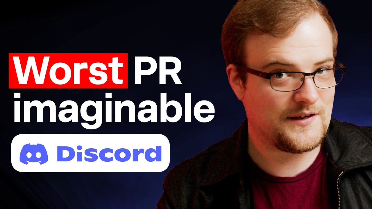 YouTube post by @BellularNews for The Verge. Caption reads: Discord Just Proved What EVERYONE Feared.