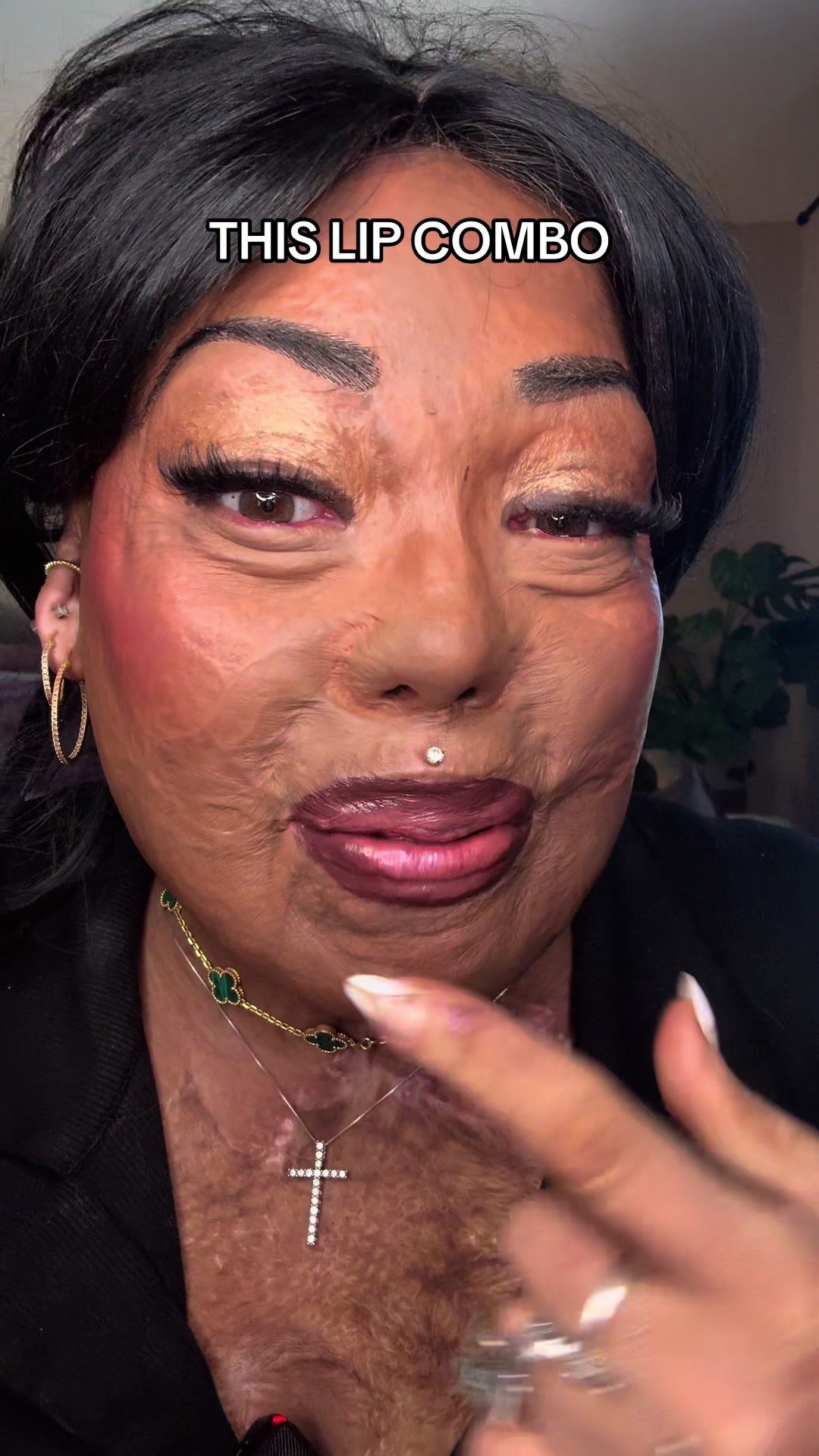 TikTok post by @burnedbeauty2018 for bareMinerals. Caption reads: See y’all LIVE tomorrow 6/19 @ 3pm PST!😘....
