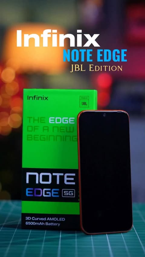 Instagram post by @tech_axominfo for Infinix. Caption reads: [...] speed, style, and endless vibes. My new....