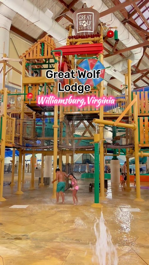 Instagram post by @_austinfamilyadventures for Visit Williamsburg. Caption reads: Where to stay while visiting @visitwilliamsburg ....