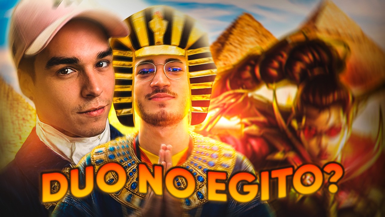 YouTube post by @hastadvalorant for CSGO-SKINS.COM. Caption reads: Jovi wants to take me to Egypt!? (League of....