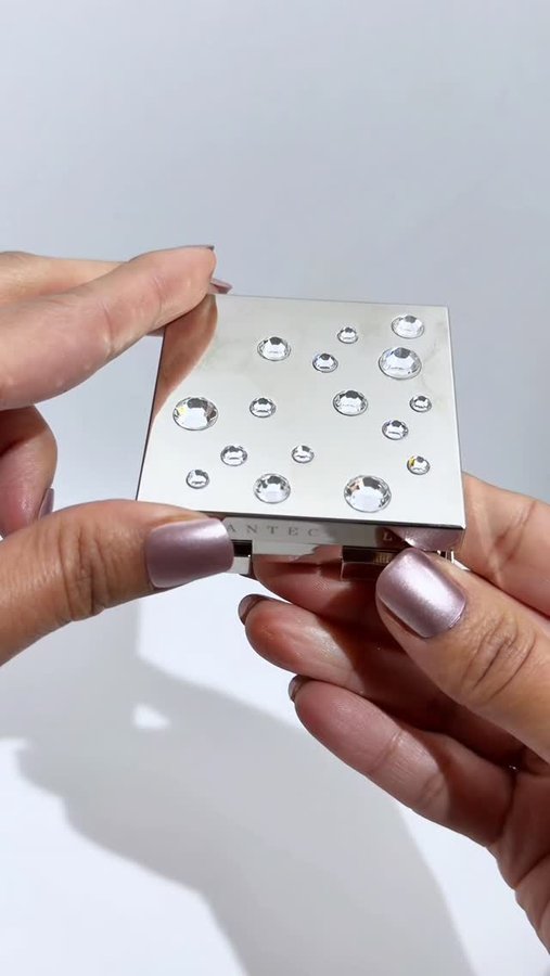 Instagram post by @marriumsshah for Chantecaille. Caption reads: This blush gives my cheeks the prettiest soft....