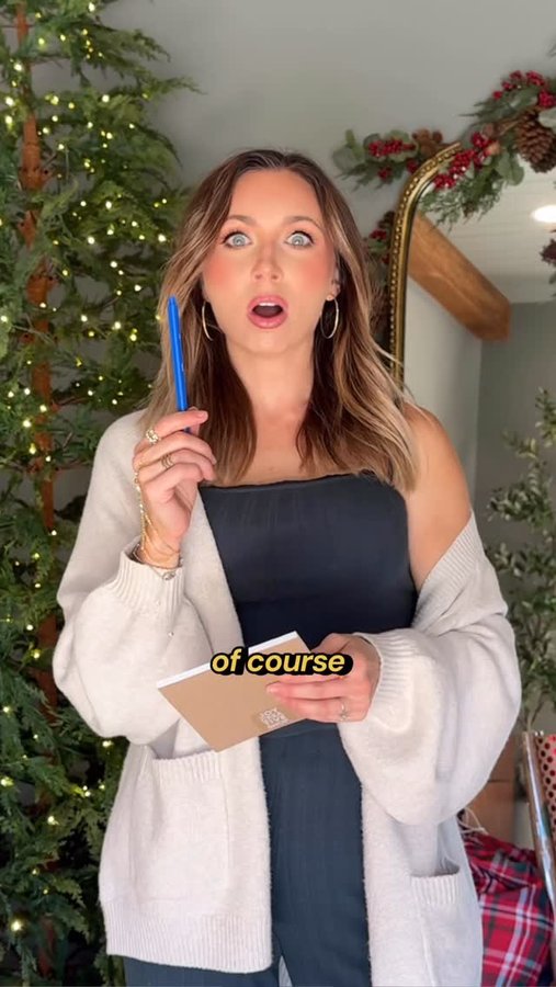 Instagram post by @tannermmann for Shipt. Caption reads: #ShiptPartner Holiday Hack incoming ✨🎄
You ever....