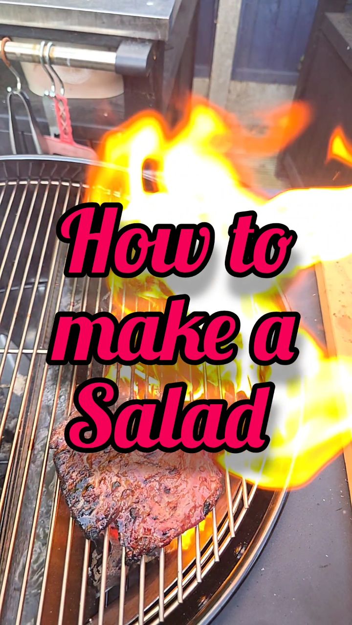 Instagram post by @spice_punch_bbq for JD’s Hot Honey. Caption reads: Heres how to make an awesome summer salad using....