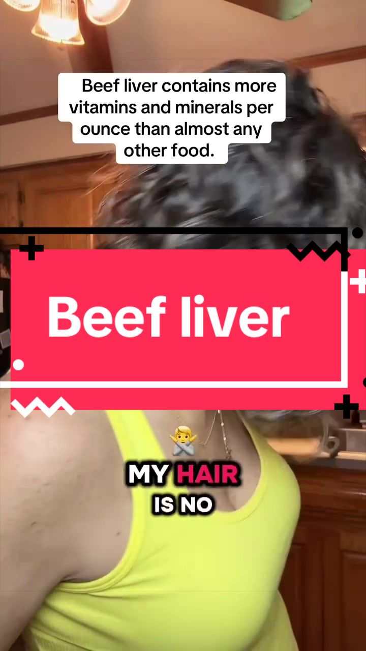 TikTok post by @laceybarfoot1 for Ancestral Supplements. Caption reads: [...] #liver #beefliversupplement @Ancestral....