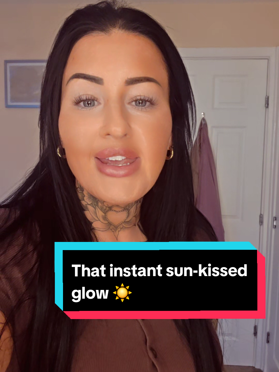 TikTok post by @sammylouisexox for Peaches & Cream. Caption reads: [...] I wasn’t even expecting?! 😱🎁☀️ @Peaches &....