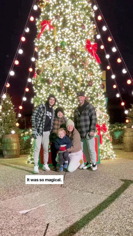 Instagram post by @dani.mccormick for Marriott Hotels & Resorts. Caption reads: #KentuckyKingdomPartner From twinkling lights to....