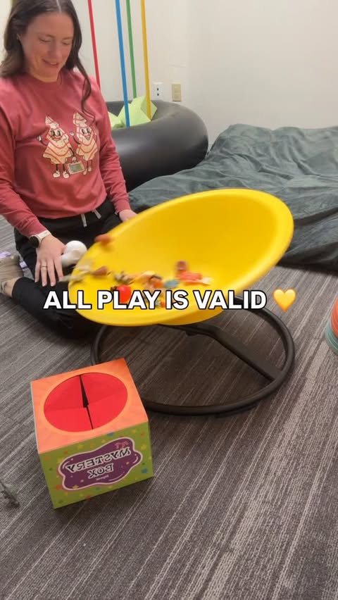 Instagram post by @speechwithcassidy for JoyCat. Caption reads: I’ve been using this mystery box from....