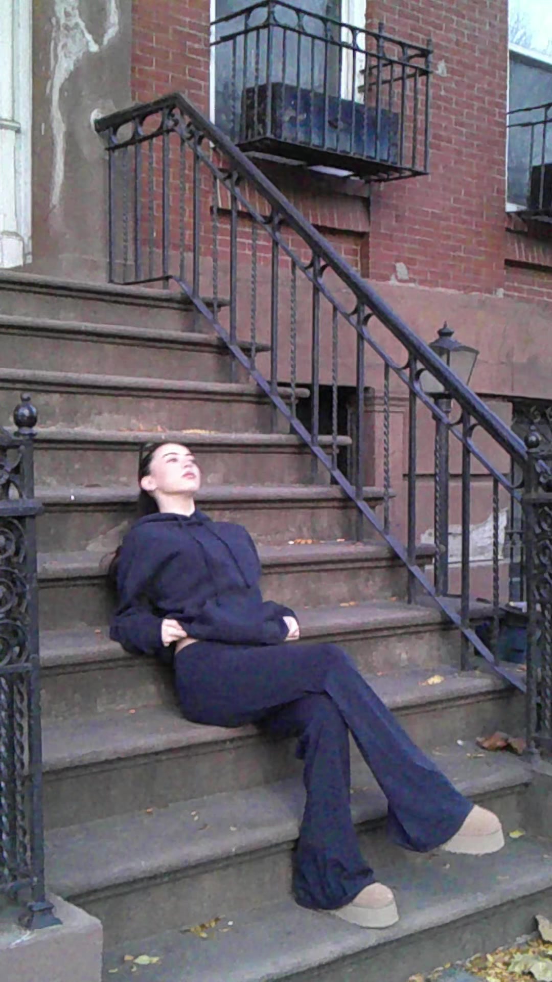 TikTok post by @_giannalove for Subdued. Caption reads: [...] city, in her most comfy sweatset  @Subdued....