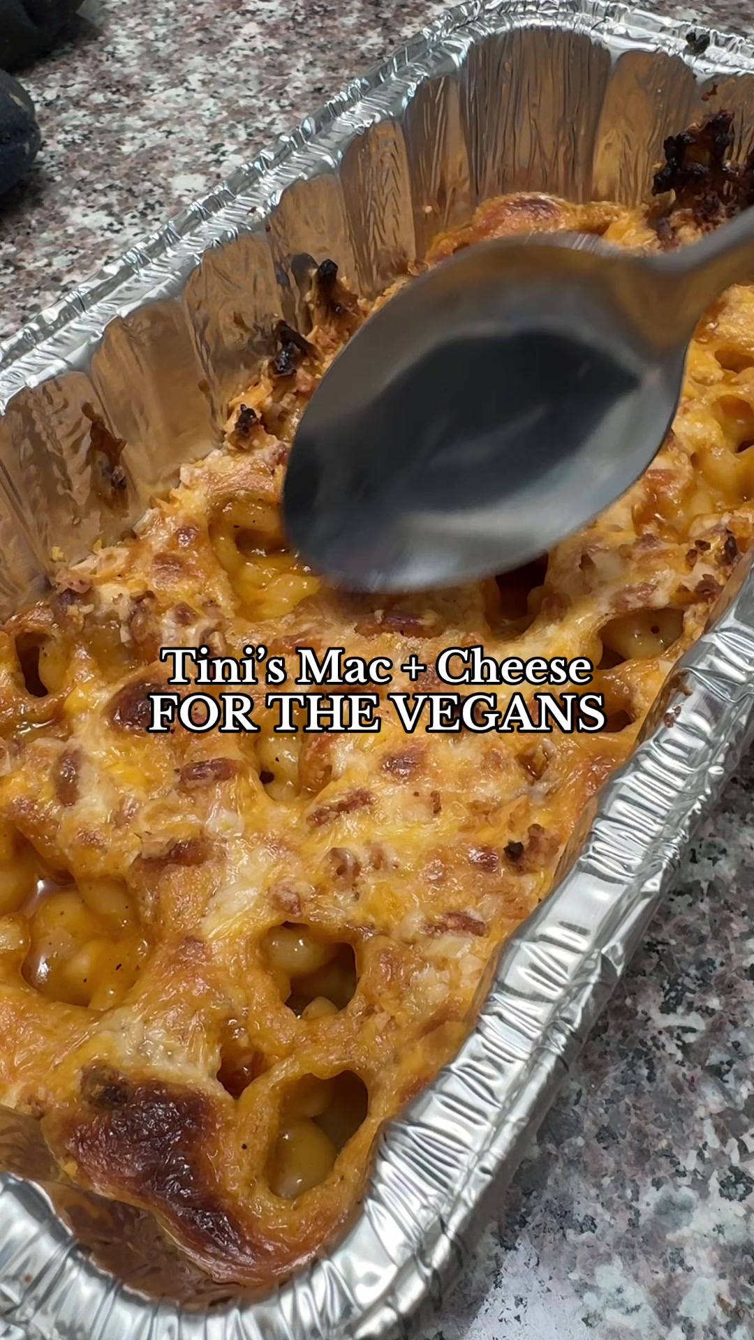 TikTok post by @unlicensedtomom for nutpods. Caption reads: Leave Tini alone 😩 👩🏼‍🍳#tinismacncheese....