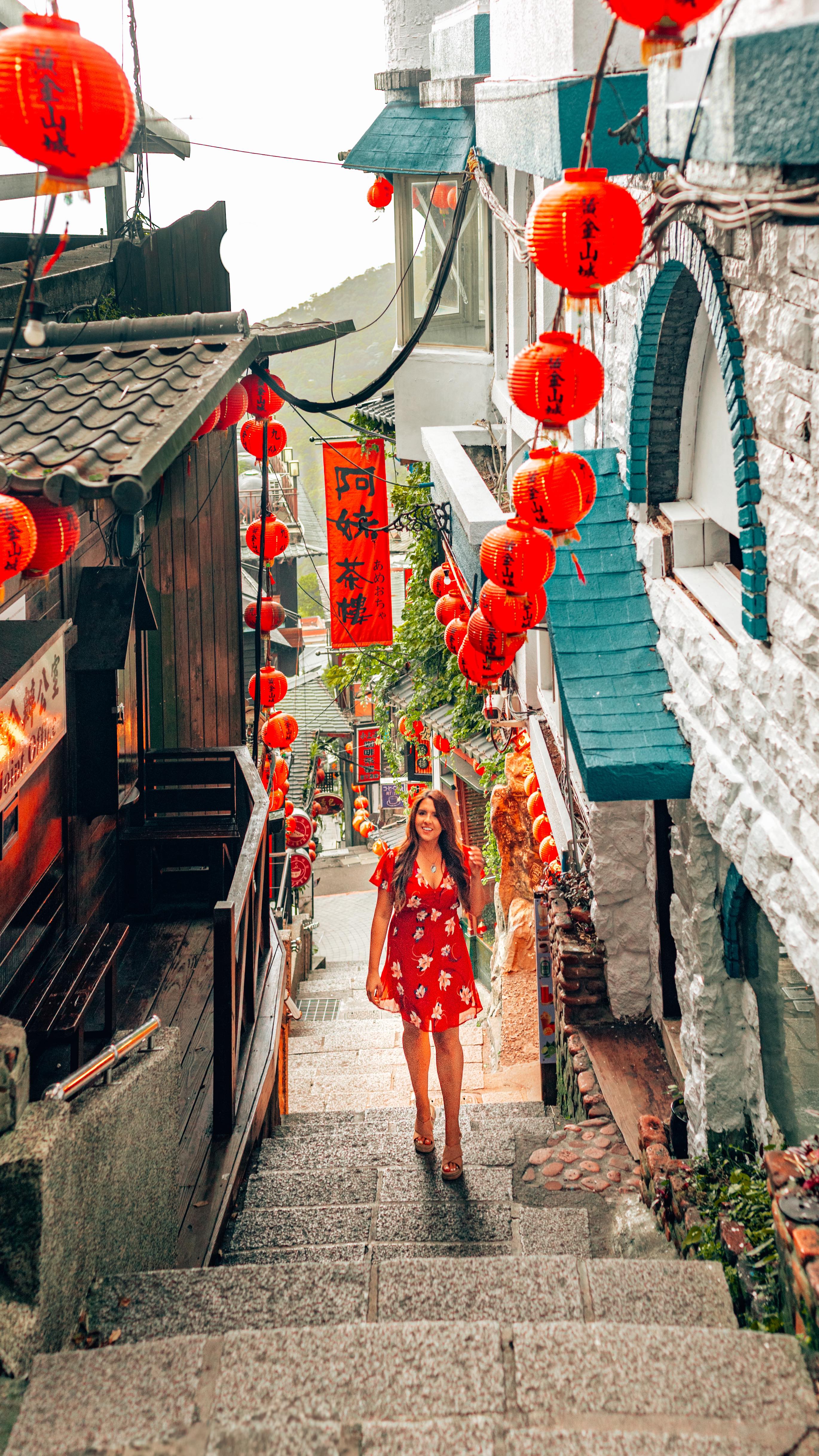Instagram post by @lafoodiegirl for Invideo. Caption reads: Looking for the best 24-hour itinerary for Taipei,....