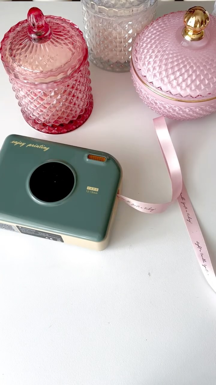 Instagram post by @vanillaaromastudio for Phomemo. Caption reads: I’m in love with this printer. 
It’s so useful....