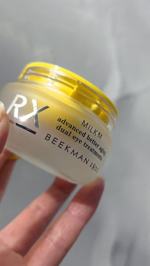 Instagram post by @mj_glows_up for Beekman 1802. Caption reads: Need an eye lift? @Beekman1802 availbale at....