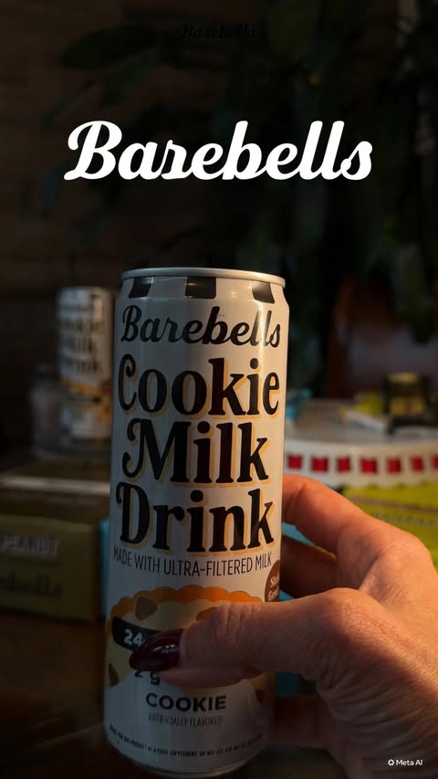Instagram post by @official.vineeta_fashion for Barebells Functional Foods. Caption reads: My honest Barebells ranking because protein should....