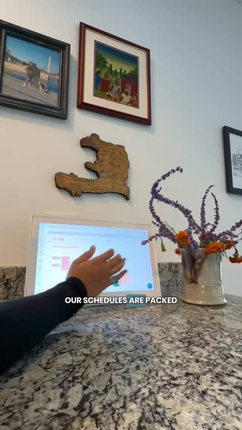 Instagram post by @averycadrien for Skylight Frame. Caption reads: Parent life is full-on this season, and the only....