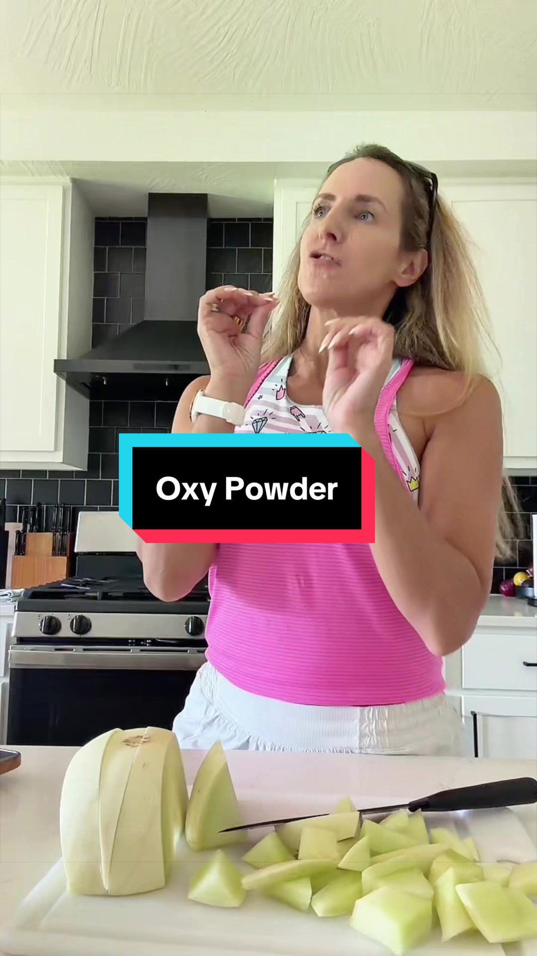 TikTok post by @herfavefinds8 for Global Healing. Caption reads: Will never be without the oxy powder @Global....