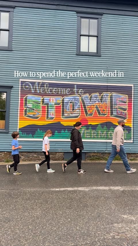 Instagram post by @midwesttravelmama for Best Western Hotels & Resorts. Caption reads: Planning a trip to Stowe, Vermont? 🍁 #ad We....