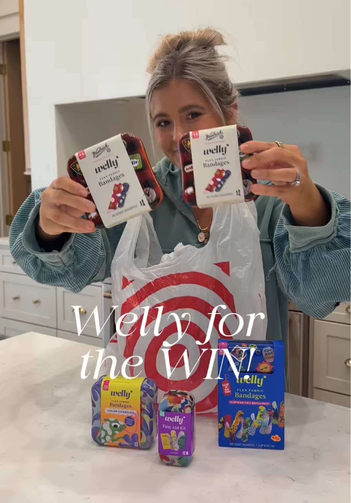 TikTok post by @madisonruffmay for LTK. Caption reads: Partnering with @Welly and @target because it’s....