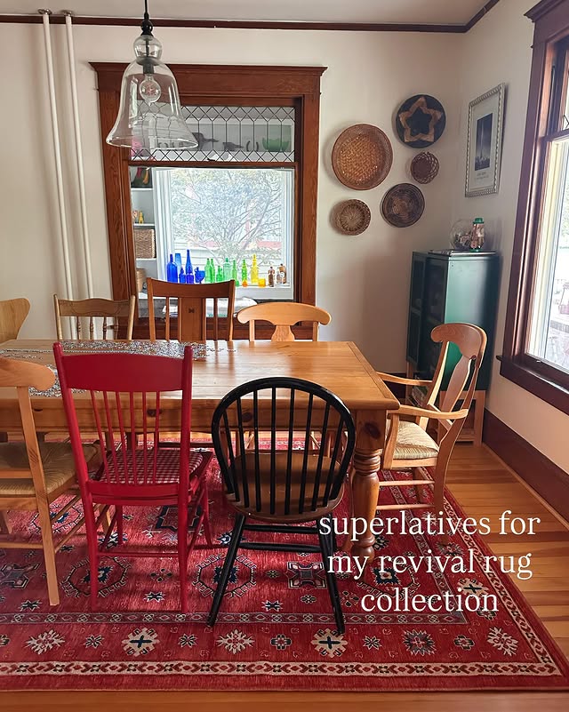 Instagram post by @thrift_bee for Revival. Caption reads: [...] here are some superlatives for my @revival....