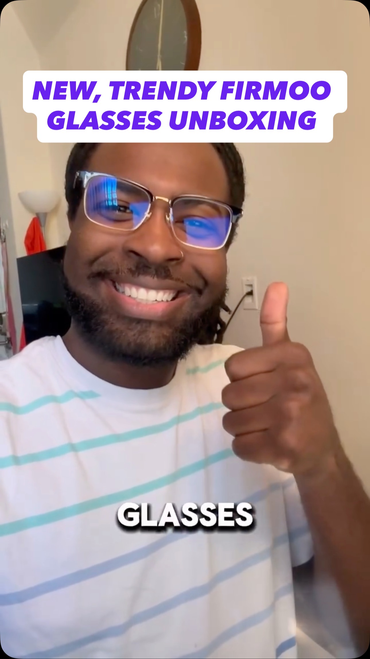 Instagram post by @situaseanspod for Firmoo. Caption reads: Do you like my new @firmoo_optical glasses? You....