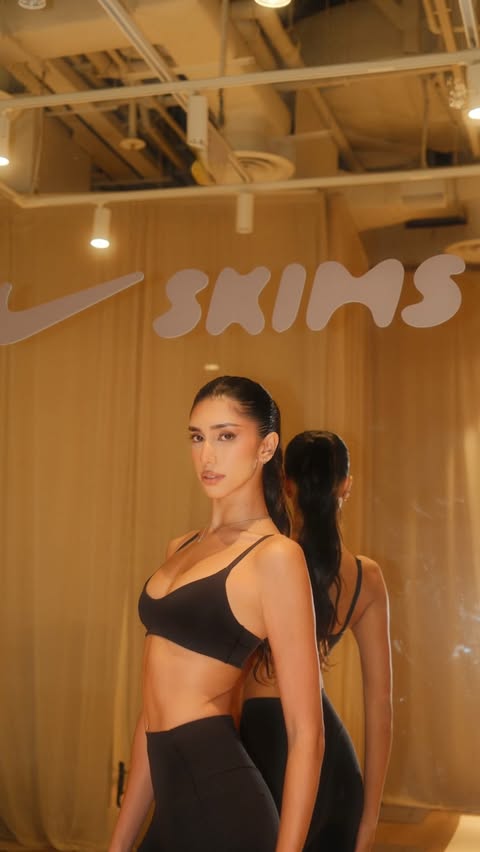 Instagram post by @juhinars for Nike Women. Caption reads: [...] Nike Orchard, and Nike Jewel. @NIKEWOMEN....