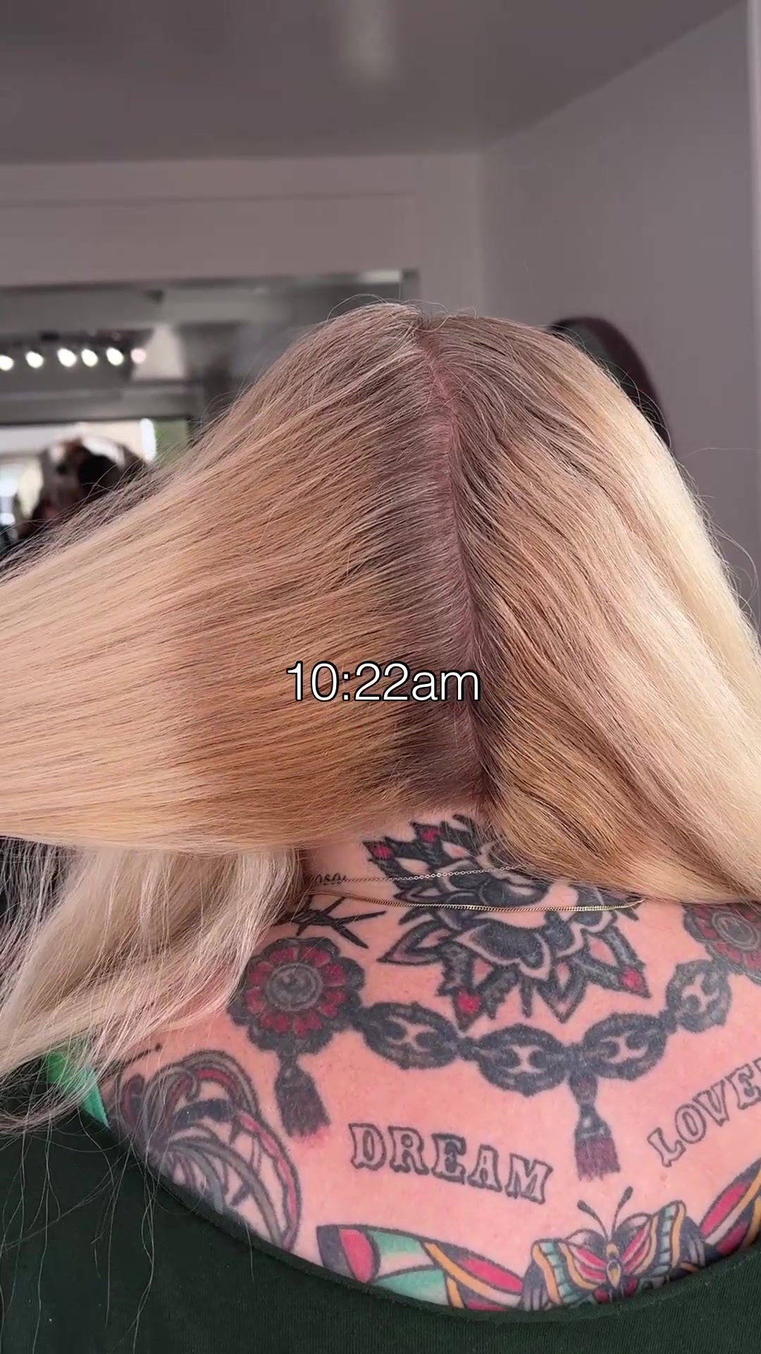 TikTok post by @lifeoflisag for Paul Mitchell. Caption reads: [...] slow and steady with @paulmitchell BondRX +....