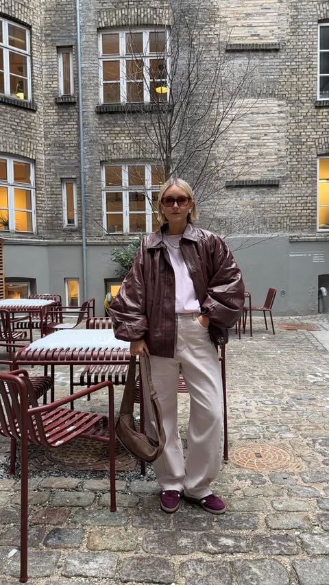 Instagram post by an influencer for ARRANGE. Caption reads: [...] of the day in Copenhagen with....