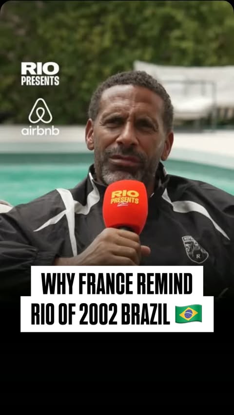 Instagram post by @rioferdinandpresents for Airbnb. Caption reads: [...] and Stephen Howson in partnership with....