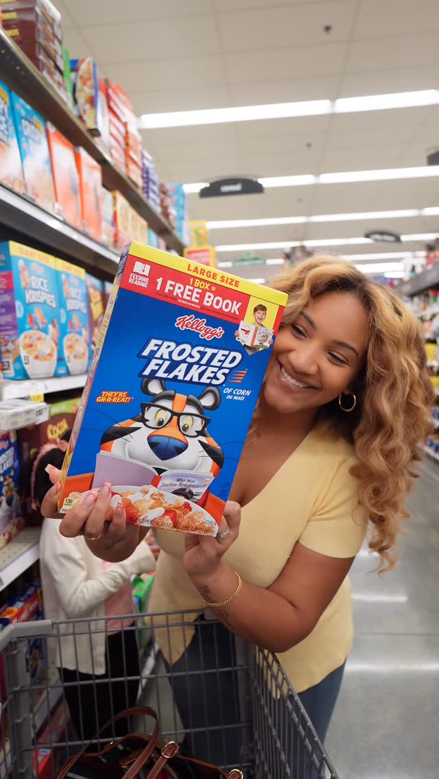 Instagram post by @iambrandyalexis for Kellogg's. Caption reads: #KelloggsPartner Nothing like a Breakfast Brain....