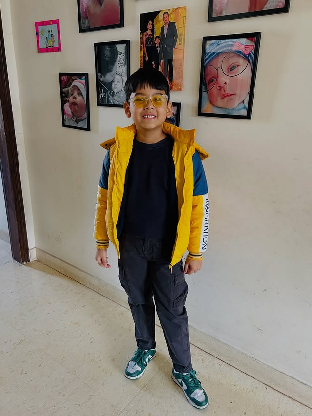 Instagram post by @yuvaan_dvn for FirstCry. Caption reads: #Collaboration with @firstcryindia 

The sale of....