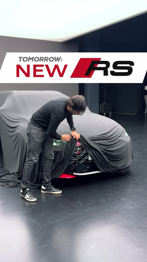 Instagram post by @rokenr for Audi. Caption reads: [...] this Thursday on RBR! A real Beast from....