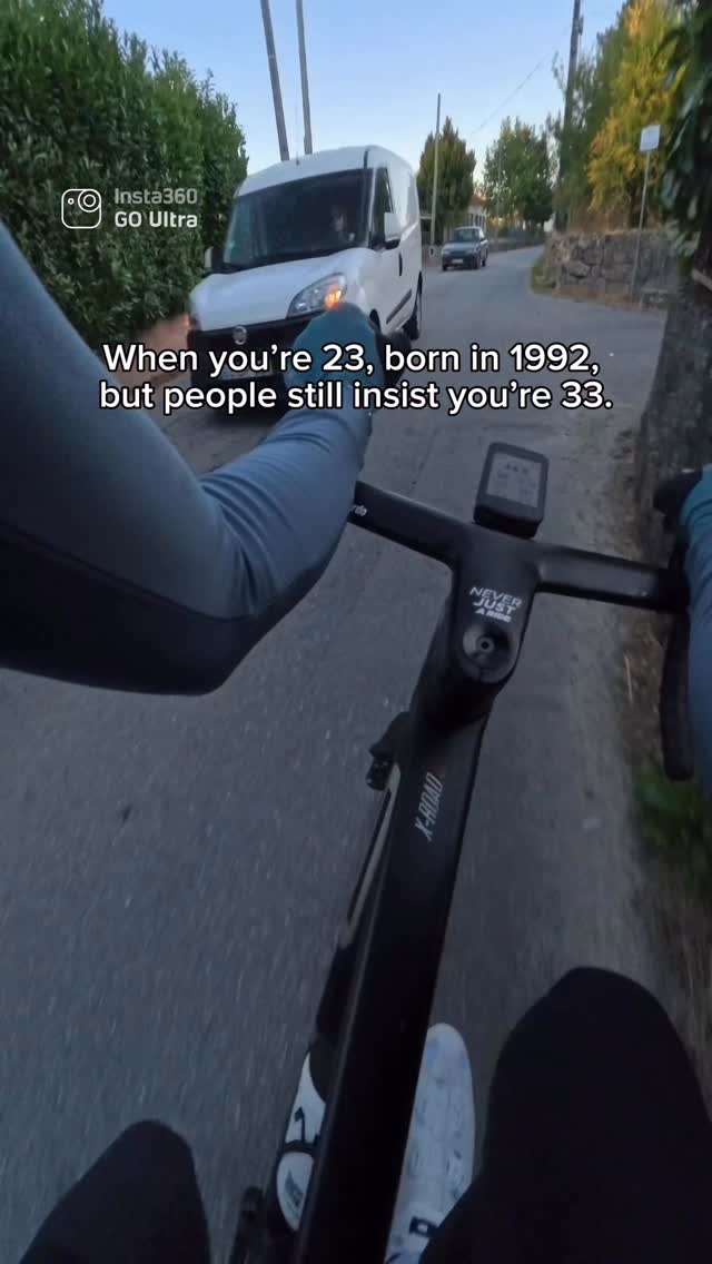 Instagram post by @vitorftbernardo for Insta360. Caption reads: Many people ask me where I put the camera for....