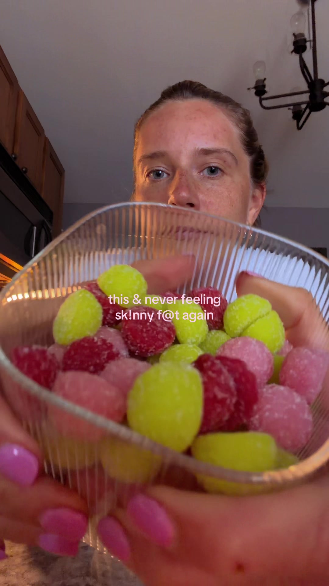 TikTok post by @megkinsinger for Arrae. Caption reads: @Arrae creatine gummies now in a [...].