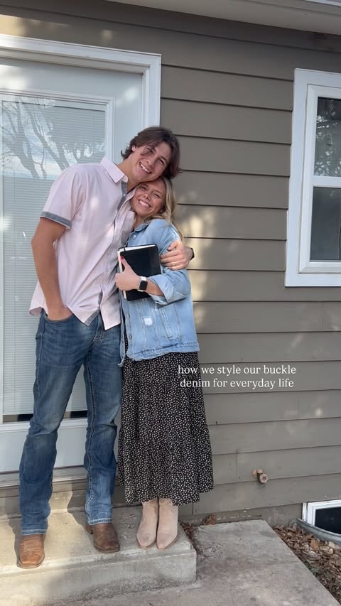 Instagram post by @livandty12 for Buckle. Caption reads: Proof that good denim works anywhere....