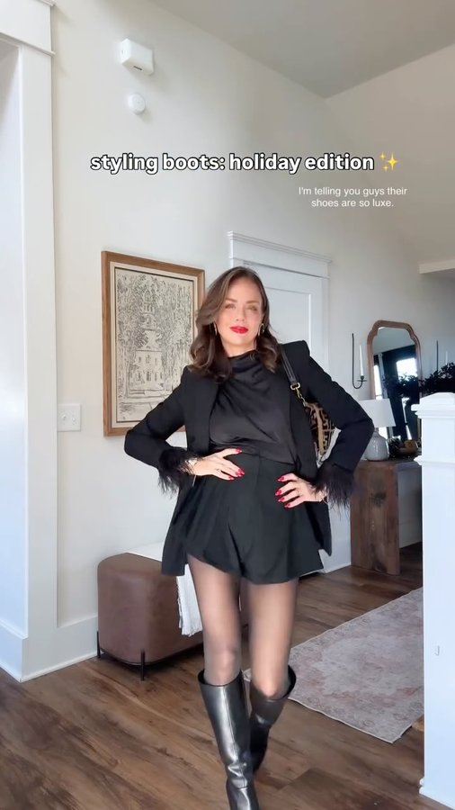 Instagram post by @krismarieerrington for Vince Camuto. Caption reads: [...] are on sale under $200 for @vincecamuto....