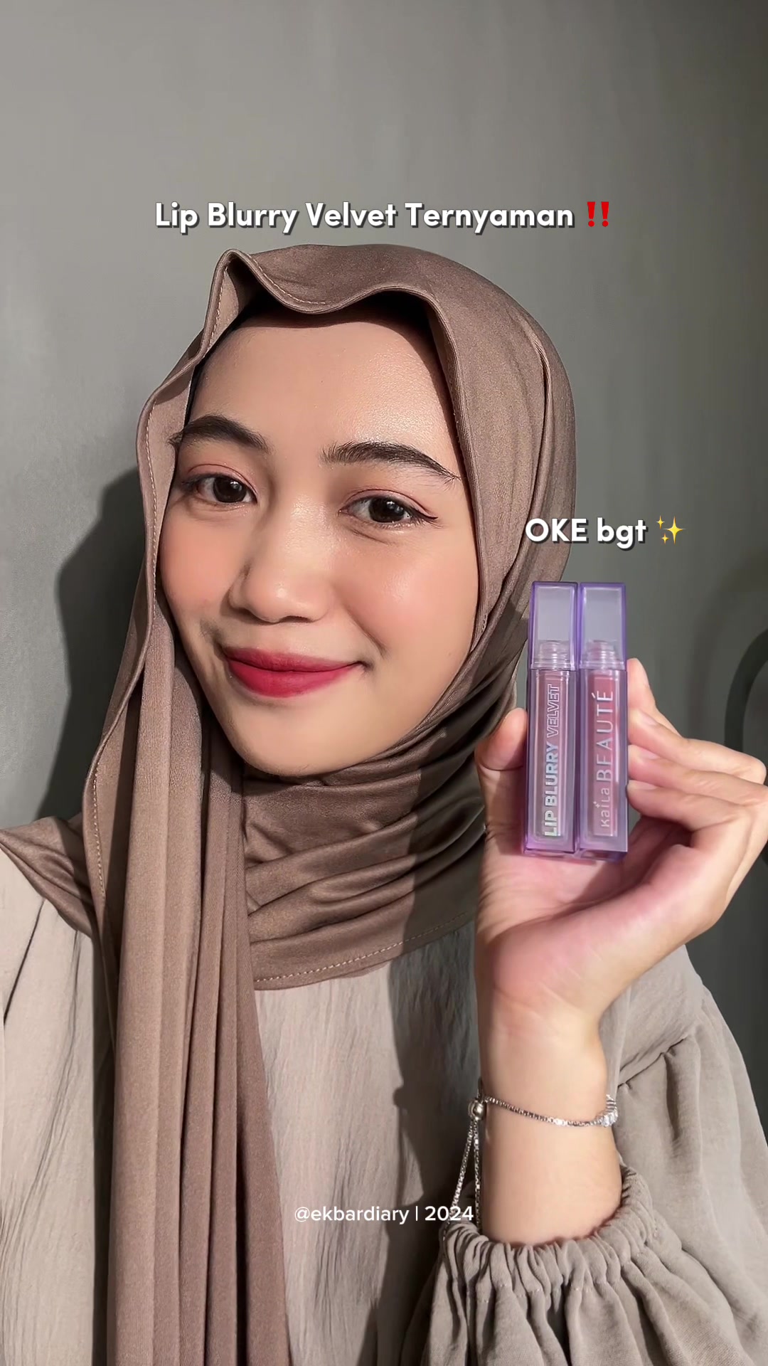 TikTok post by @ekbardiary for KAILAID. Caption reads: [...] kali coba langsung suka sama produknya....