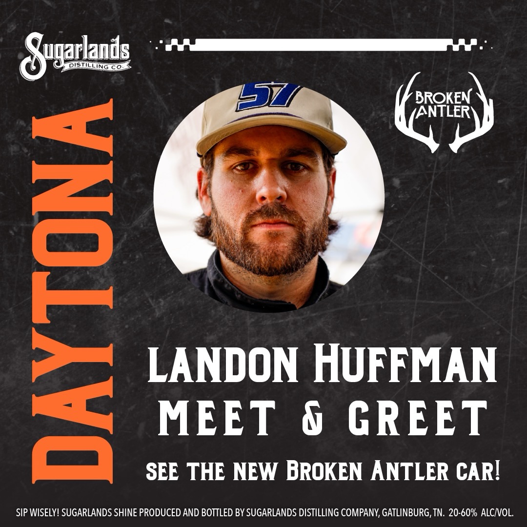 Instagram post by @landonhuffman for Total Wine & More. Caption reads: I’ll be at the @totalwinedaytona location this....