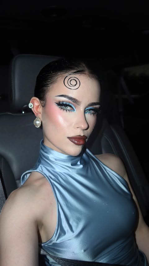 Instagram post by an influencer for e.l.f. Cosmetics and Skincare. Caption reads: e.l.f.ing iconic night at the TikTok Awards....
