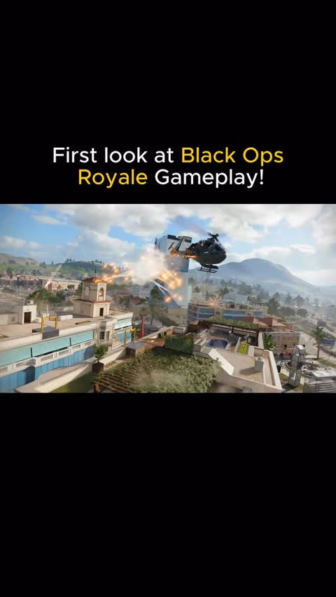 Instagram post by @rexii.ideas for Call of Duty. Caption reads: The new Call of Duty Warzone - Black Ops Royale....