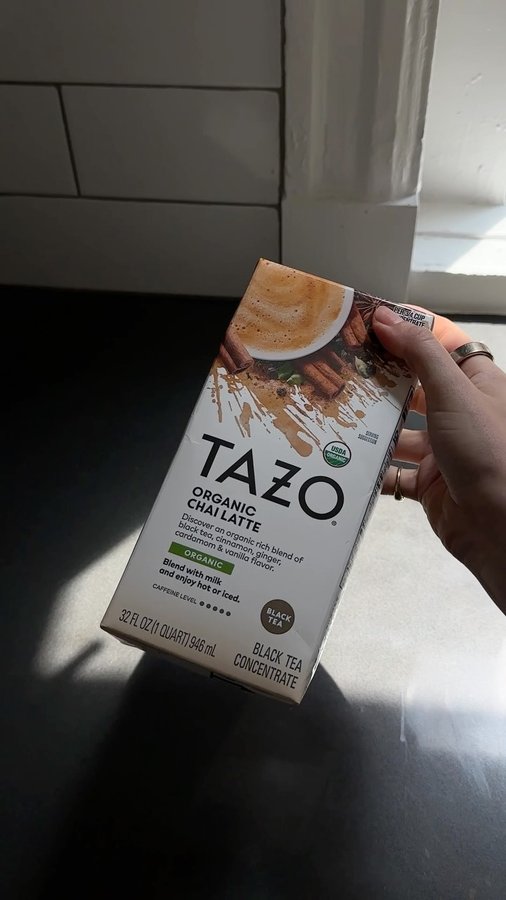 Instagram post by @feelwellbyanna for Tazo. Caption reads: #TAZOPartner Now that summer is here, I have been....
