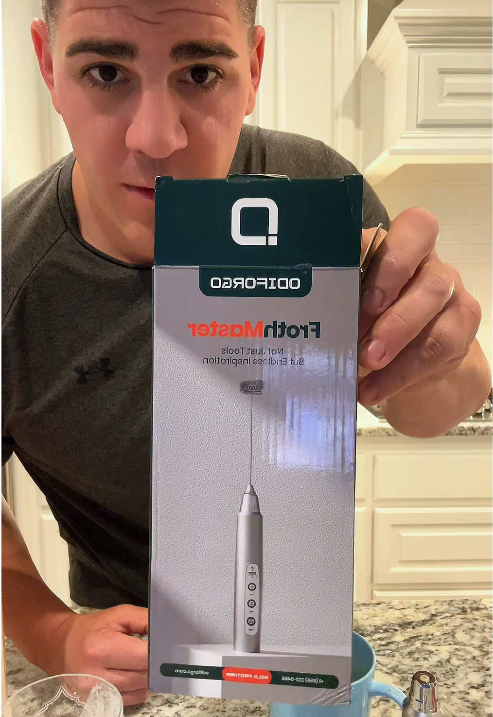 TikTok post by @pigskitchen for Odiforgo. Caption reads: [...] got hooked up with a sample from @ODIFORGO....