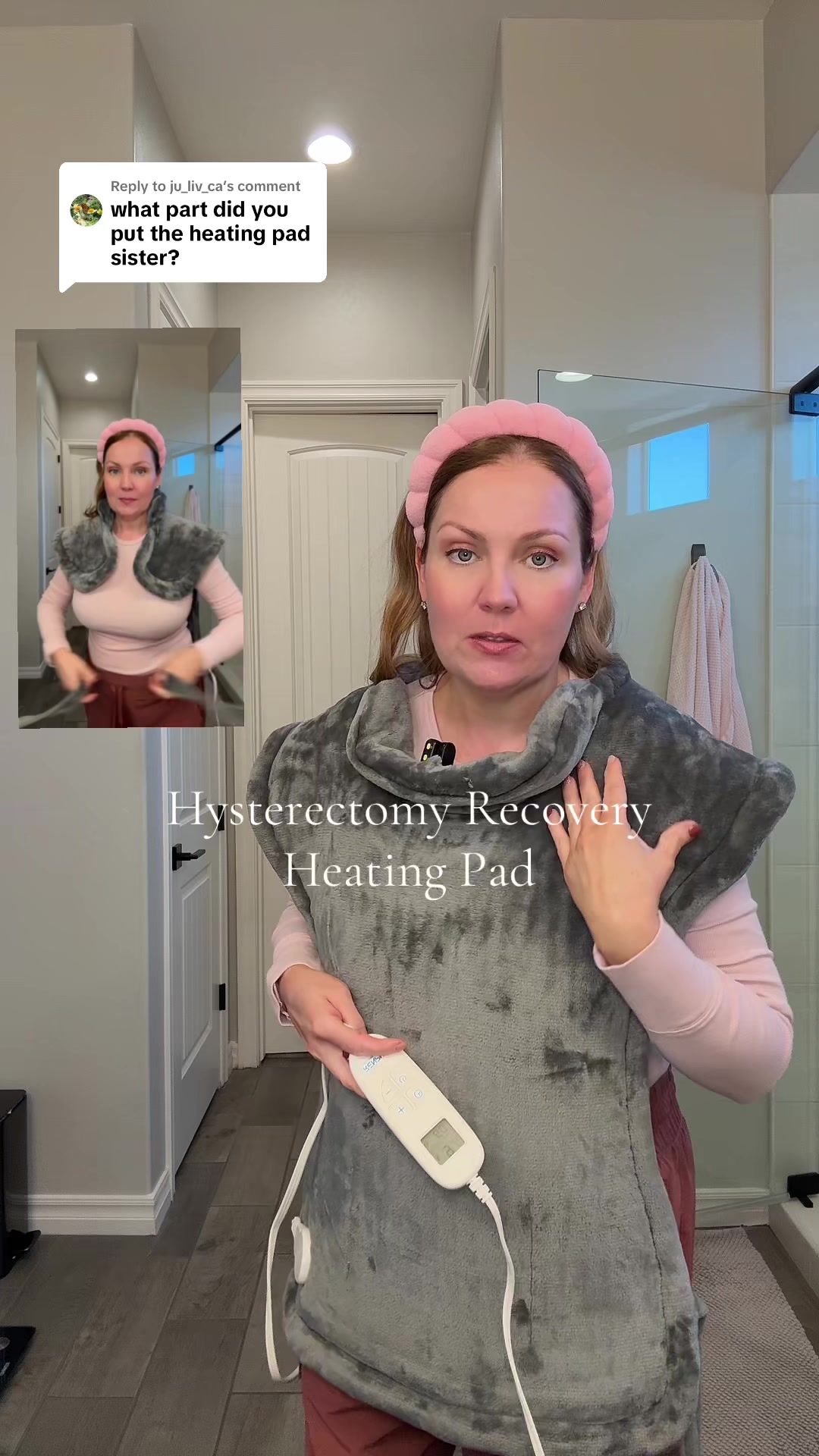 TikTok post by @m.d.gibbs for RENPHO. Caption reads: Replying to @ju_liv_ca Use code RENPHOFLOW before....