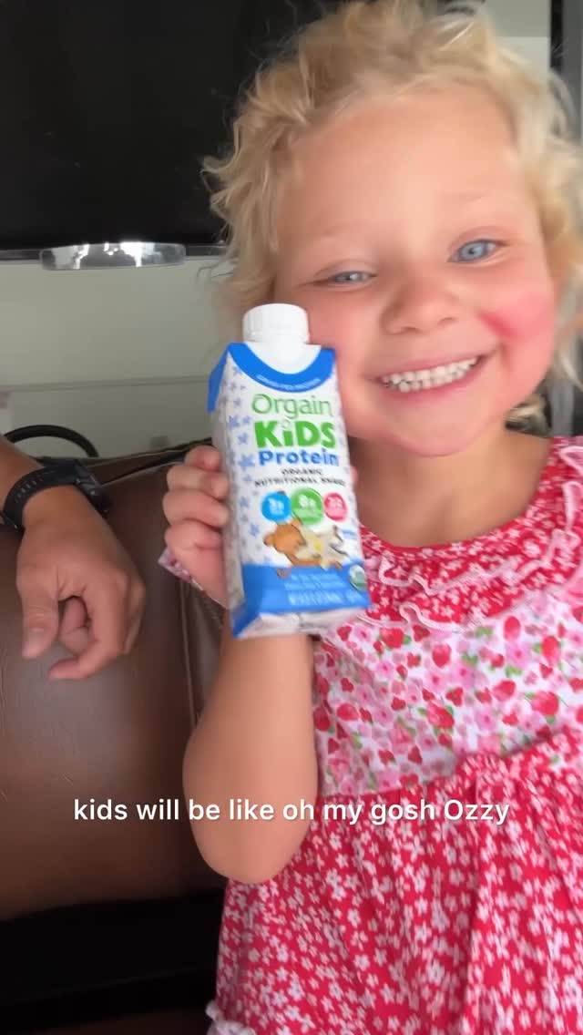 Instagram post by @tbeesto for Orgain. Caption reads: So? Are you sold or what?? Haha we immediately....