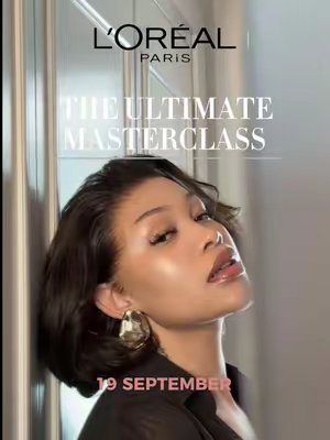 TikTok post by @lee_khuzwayo for L'Oréal Paris South Africa. Caption reads: A little GRWM Reminder!!! The L’Oréal Paris....